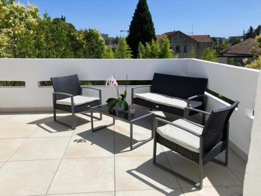 Appartement Terrasse Panoramique Hopitaux Et Facultes 몽펠리에 외부 사진